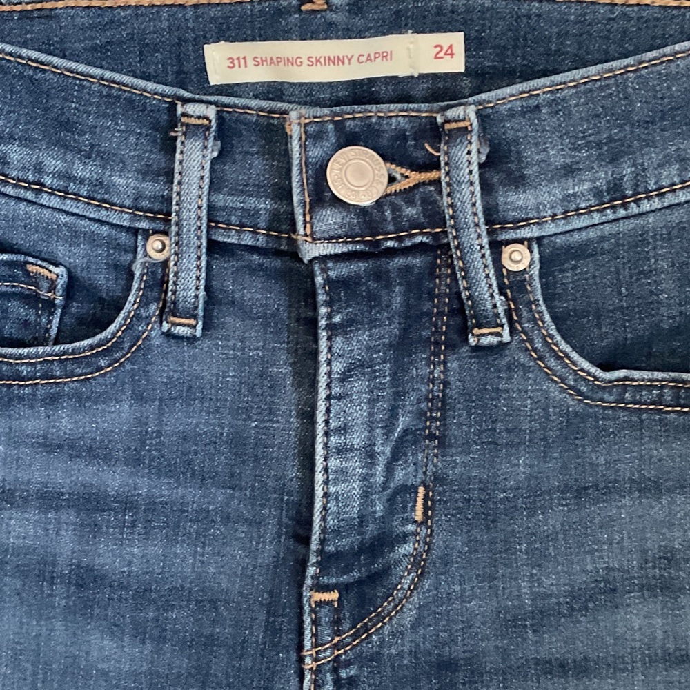 Levi's Blue Denim Skinny Jeans
